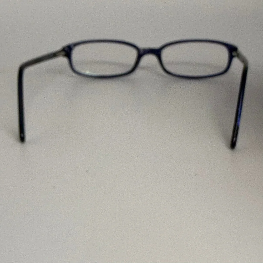 Emporio Armani 658 223 Navy Blue Rectangular Eyeglass Frames 51-17-135 Italy